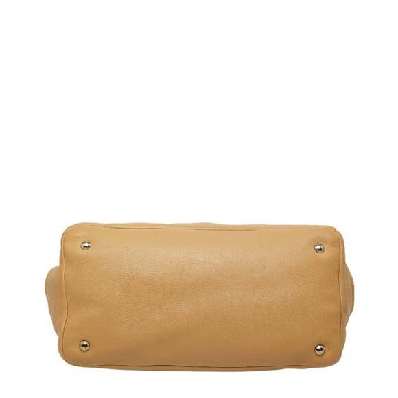 PRADA Cream Leather Shoulder Bag - Picture 3 of 13
